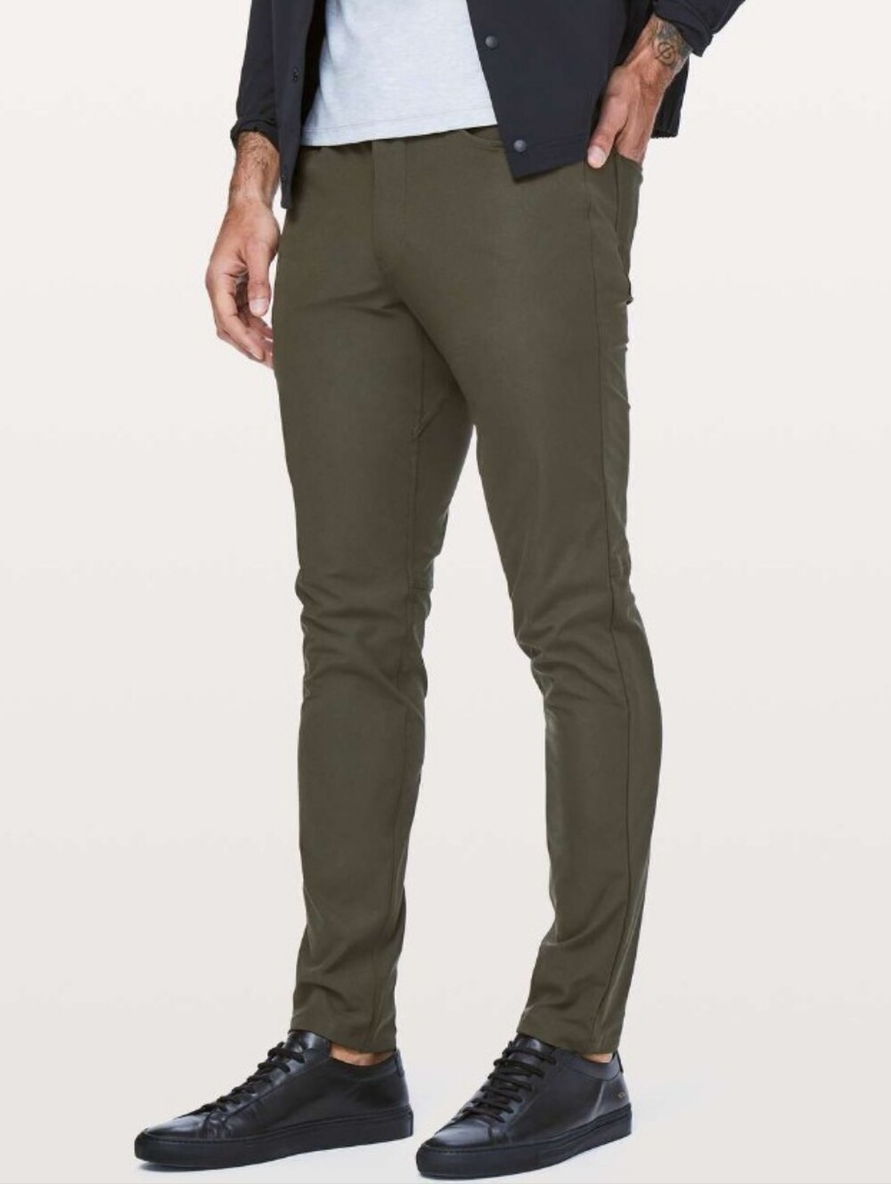 Lululemon ABC Slim Dark Olive Size 30